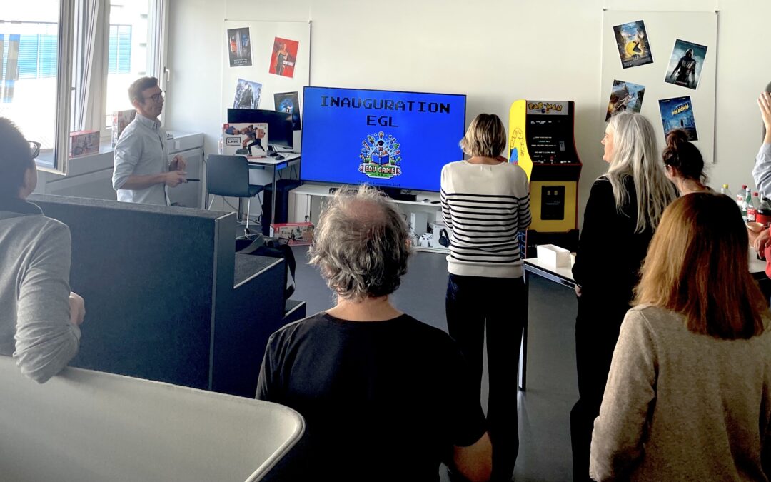 Inauguration à l’interne de l’Edu Game Lab